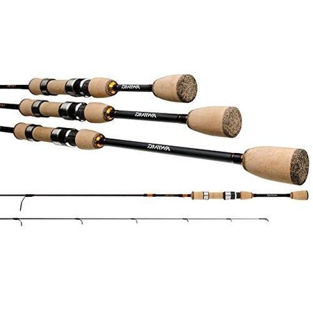 Daiwa Presso Ultralight Spinning Rod, 5'6, 2Pc Fast Taper Spin PSO562ULFS
